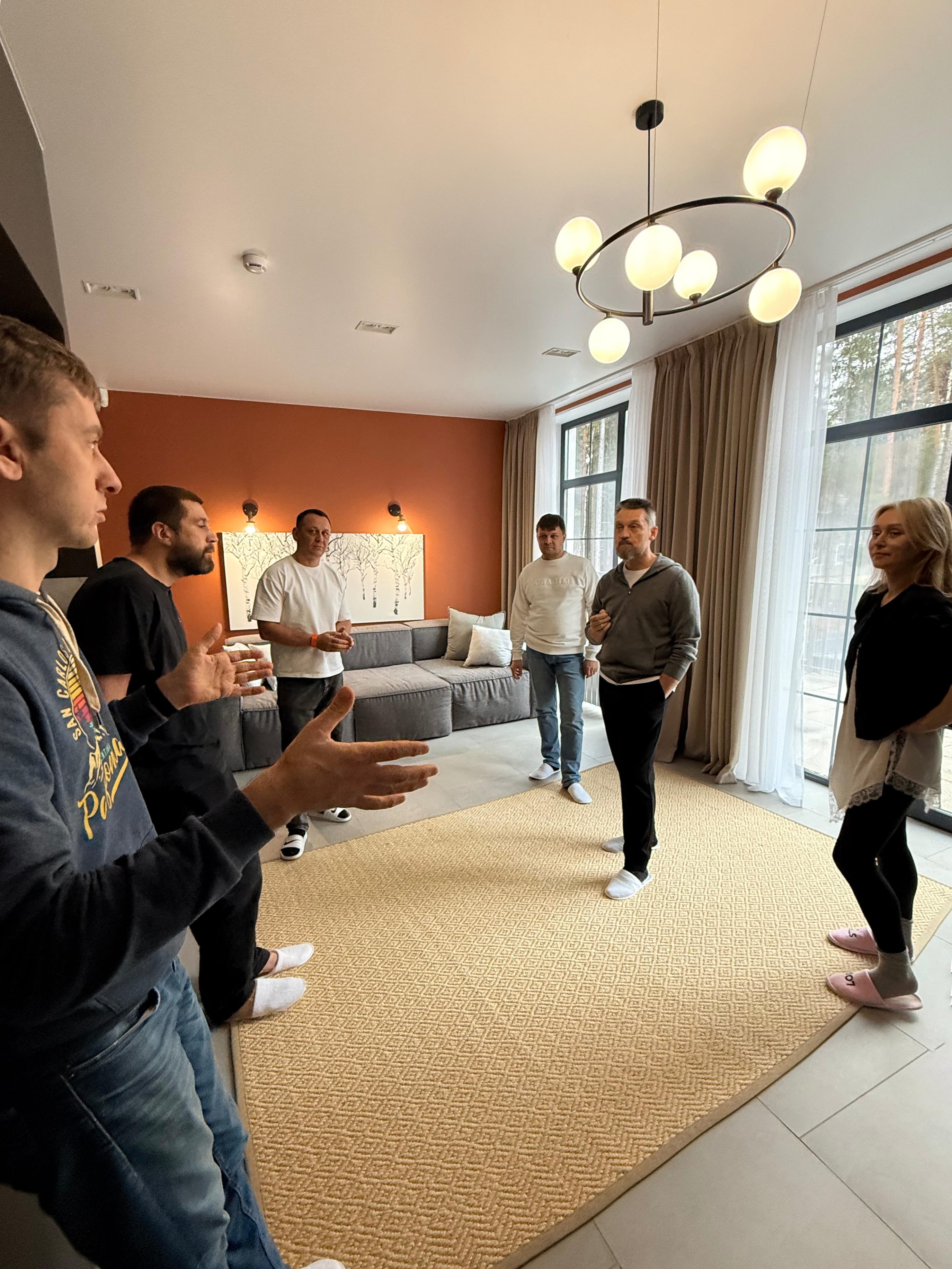 Упражнение на встрече Energy